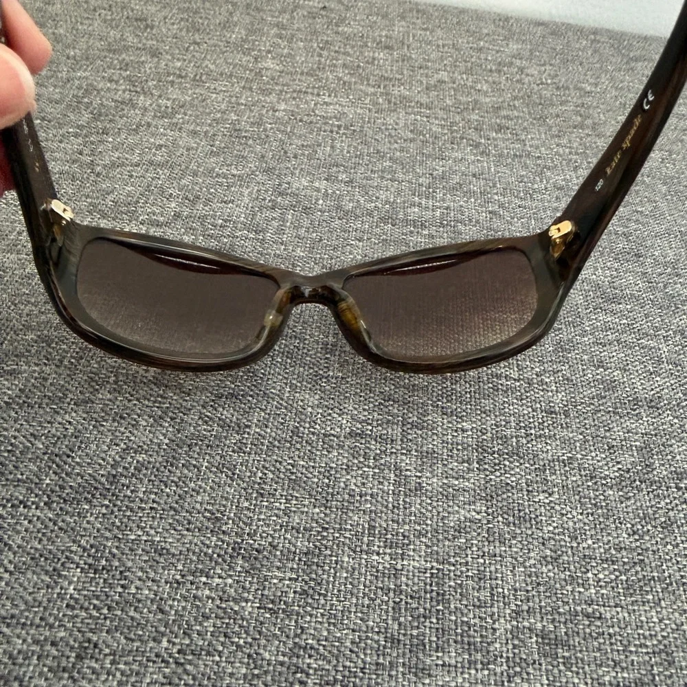 Kate Spade Brown Diana/S Rectangle Sunglasses and Case FA6 Y6 54.17 120 1-3